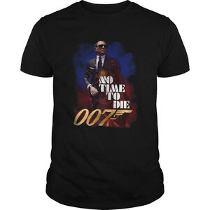 Jame Bond No Time To Die 007 Shirt